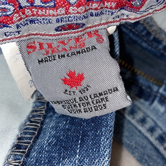 Silver Jeans Made In Canada Jeans size 25x32 - Picture 16 of 17